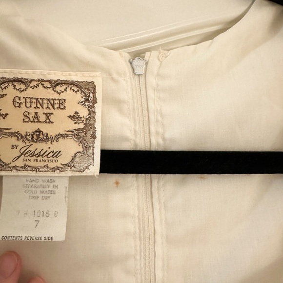 Gimme Sax Vintage dress with blue floral details - Picture 6 of 6